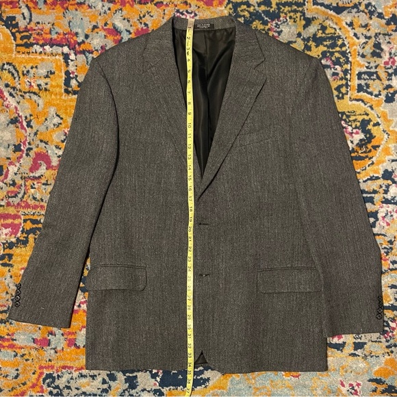 Oscar De La Renta 100% Wool Blazer Coat - Picture 3 of 7